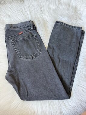 Rustler Women's Straight Jeans in Washed Charcoal